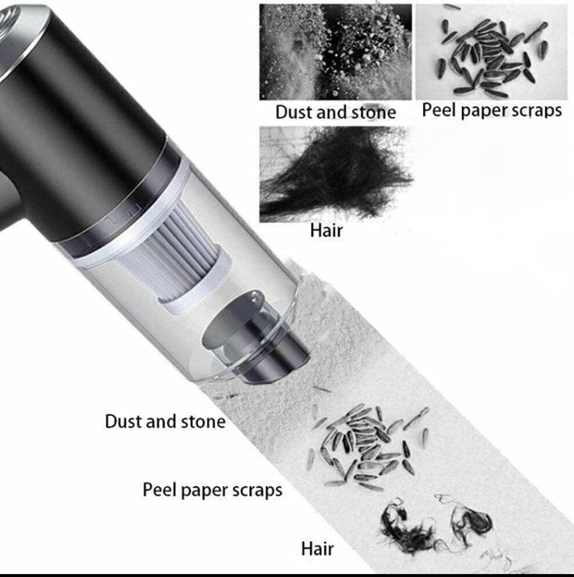 Portable Air Duster Wireless Vacuum Cleaner
